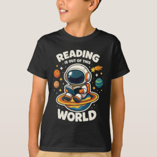 Camiseta La lectura está fuera de este mundo