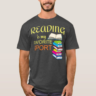 Camiseta La lecturas de camisas de los amantes de los libro