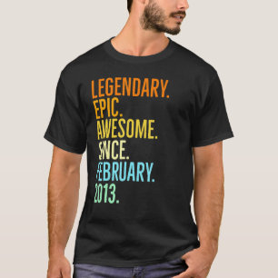 Camiseta La legendaria epopeya asombrosa desde la época de 