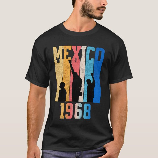 Camiseta La legendaria protesta en los Juegos Olímpicos de  (Anverso)