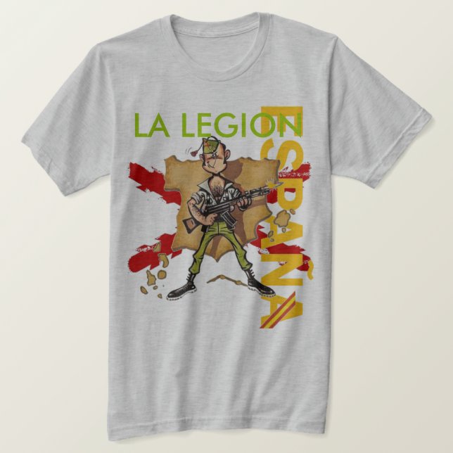 CAMISETA LA LEGION (Anverso del diseño)