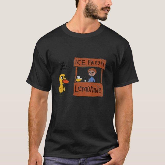 Camiseta La Lemonada Fresca De Hielo Graciosa Tiene Alguna  (Anverso)