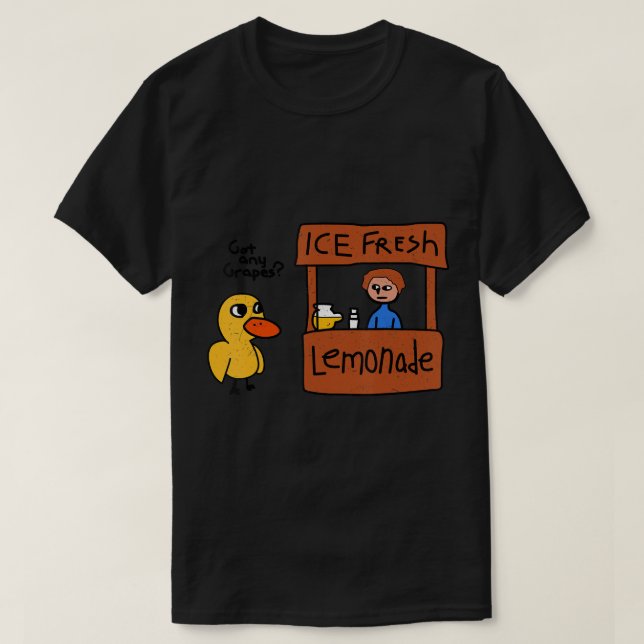 Camiseta La Lemonada Fresca De Hielo Recibió Cualquier Rega (Diseño del anverso)