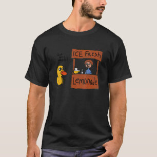 Camiseta La Lemonada Fresca De Hielo Tiene Algún Pato De Uv