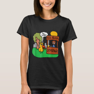 Camiseta La Lemonada Fresca De Hielo Tiene Cosas Grapadas G
