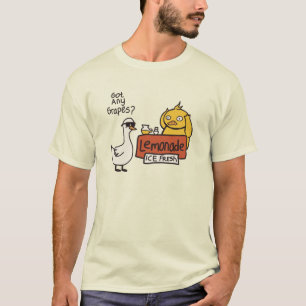 Camiseta La Lemonada Fresca De Hielo Tiene Unas Uvas Divert