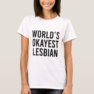 Camiseta La Lesbiana Más o Menos del Mundo
