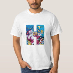 CAMISETA LA LETRA DEL NAVIDAD H/INSPIRÓ EL MONOGRAMA DE