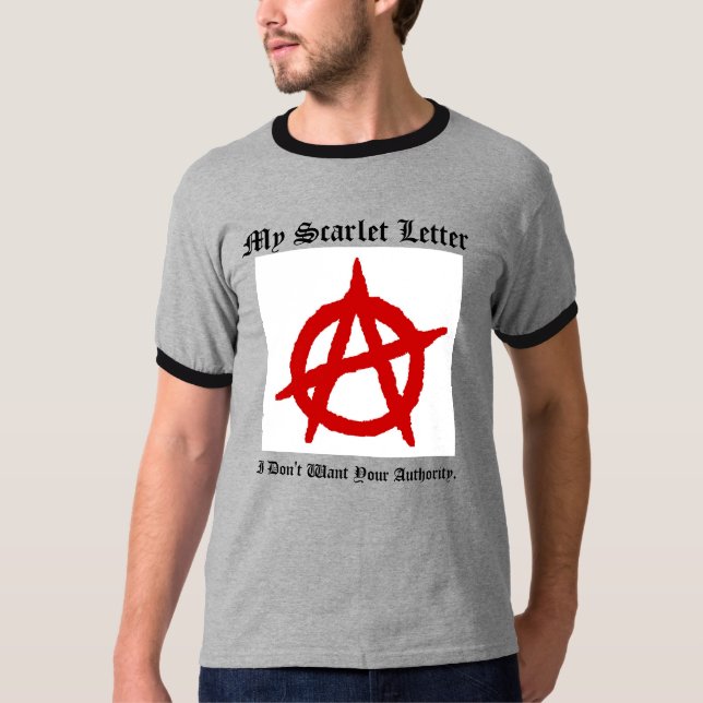 Camiseta la letra escarlata [08847642] (Anverso)