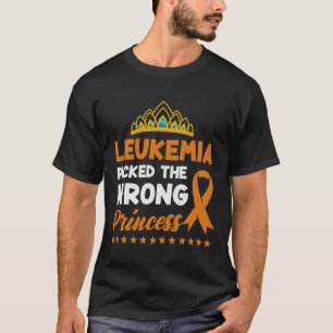 Camiseta La Leucemia Recogió A La Princesa Errónea Awa Del