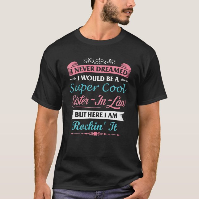Camiseta La ley de la hermana es graciosa para su hermano e (Anverso)