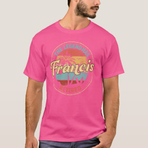 Camiseta La leyenda de Francis se ha retirado Jubilación pe
