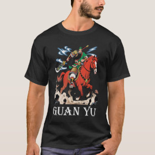 Camiseta La leyenda de Guan Yu Men Black