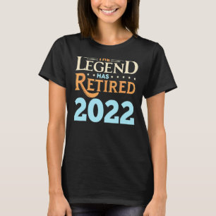 Camiseta La leyenda de la jubilación se ha retirado desde 2