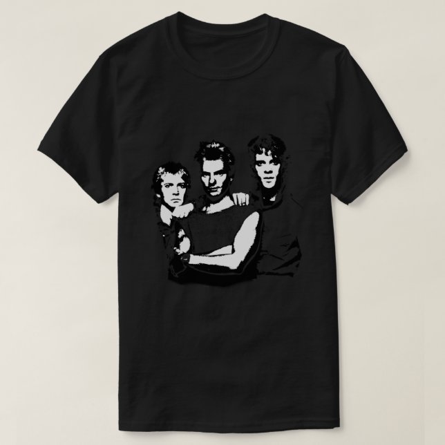 Camiseta La leyenda de la música de la banda policial (Diseño del anverso)