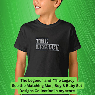 Camiseta La leyenda del hijo del padre del legado coincide