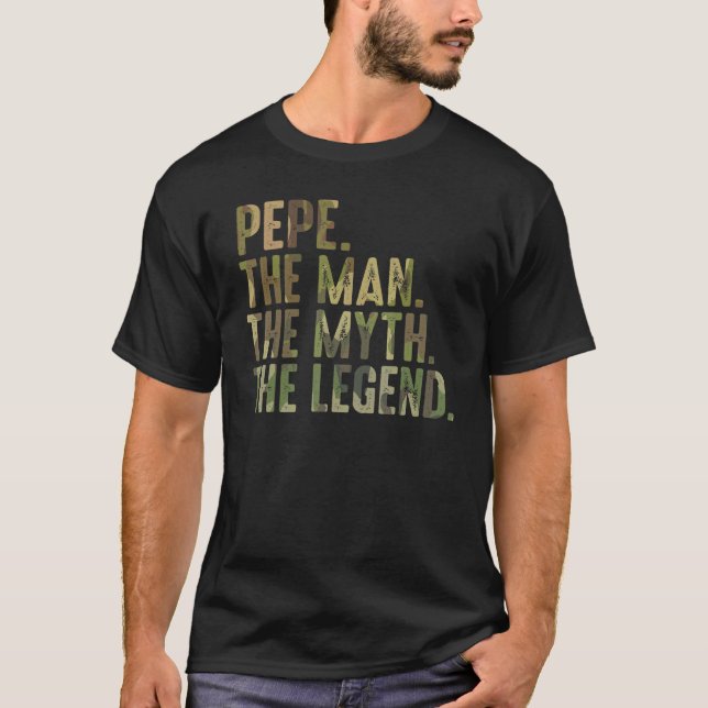 Camiseta La leyenda del mito de los hombres de Pepe Man de  (Anverso)