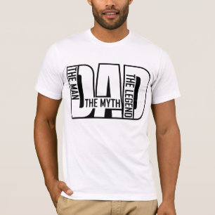 Camiseta La leyenda del mito del hombre del día del padre/p