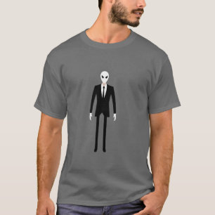 Camiseta la leyenda del mito del hombre delgado asusta