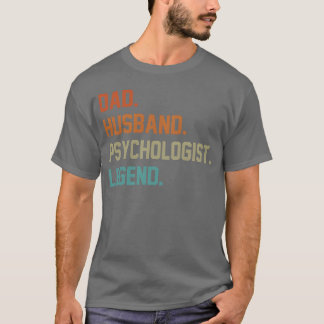 Camiseta La leyenda del psicólogo del marido de papá para e