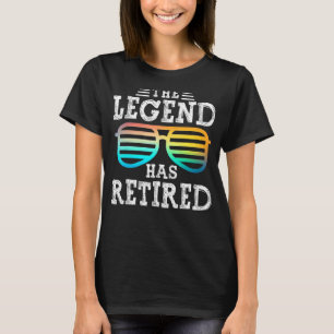 Camiseta La Leyenda Ha Retirado Gafas