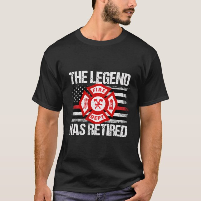 Camiseta La leyenda ha retirado la parte de retiro de bombe (Anverso)
