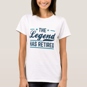 Camiseta La leyenda se ha retirado
