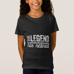 Camiseta la leyenda se ha retirado
