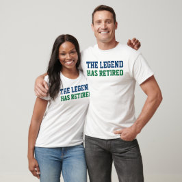 Camiseta La leyenda se ha retirado
