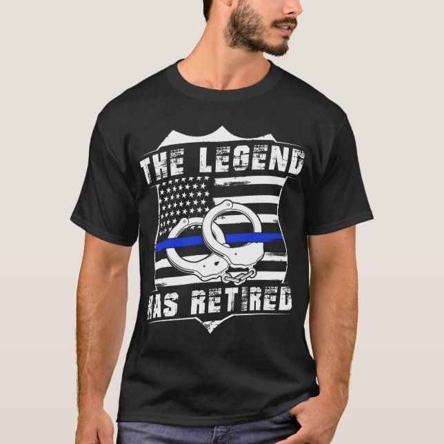 Camiseta La leyenda se ha retirado (Anverso)