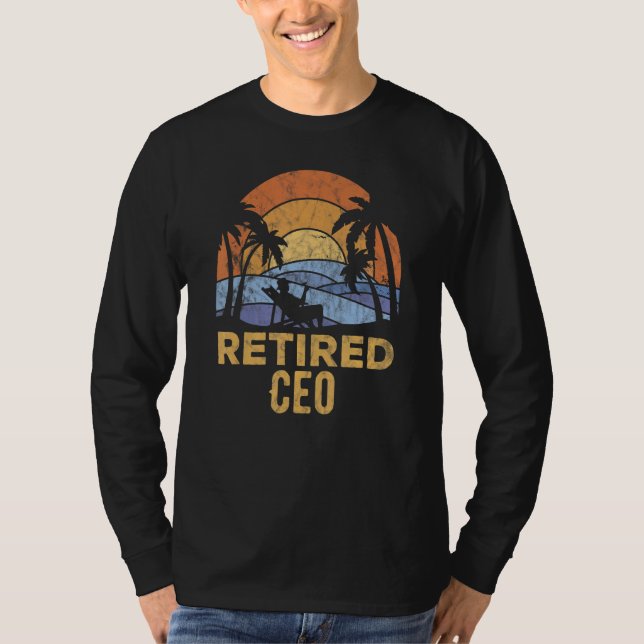 Camiseta La leyenda se ha retirado CEO (Anverso)