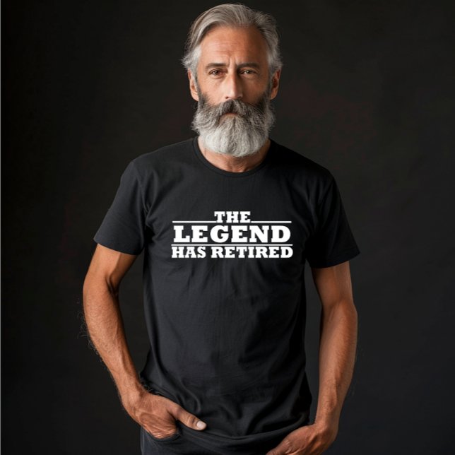 Camiseta La leyenda se ha retirado de citas de jubilación g (Subido por el creador)