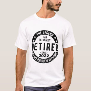 Camiseta La Leyenda Se Ha Retirado Oficialmente, Retirada 2