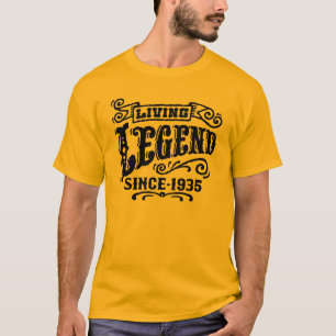 Camiseta La leyenda viva desde 1935