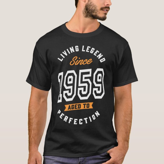 Camiseta La leyenda viva desde 1959 (Anverso)