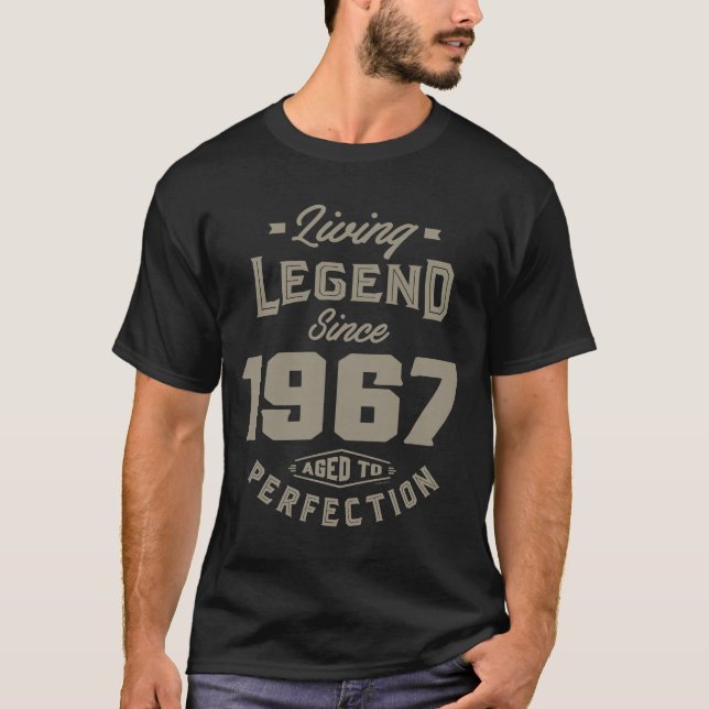 Camiseta La leyenda viva desde 1967 (Anverso)