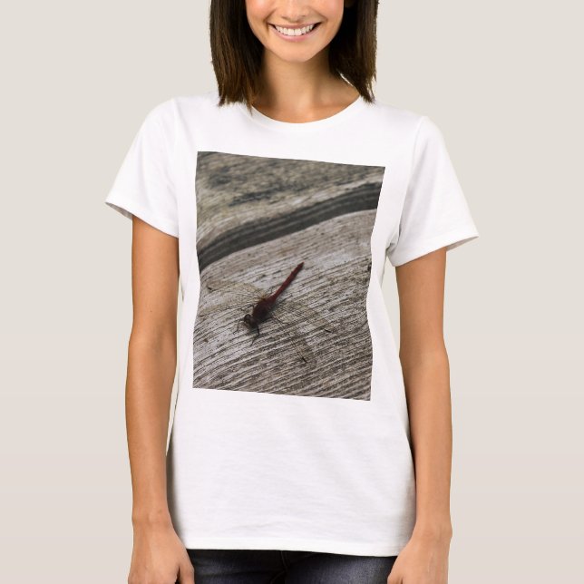 Camiseta La libélula roja (Anverso)
