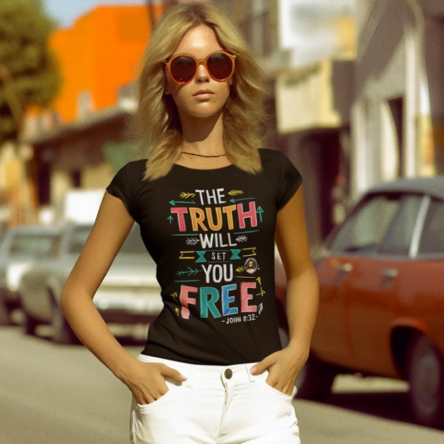 Camiseta La liberación a través de la verdad (Subido por el creador)