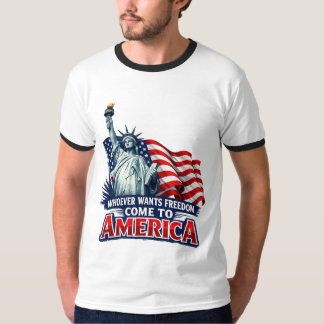 Camiseta La libertad comienza aquí