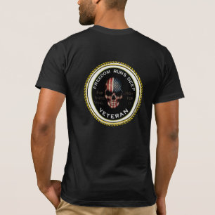 CAMISETA LA LIBERTAD CORRE UN VETERANO PROFUNDO