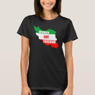 Camiseta La libertad de las mujeres en Irán