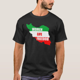 Camiseta La libertad de las mujeres en Irán