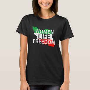 Camiseta La libertad de las mujeres en Irán