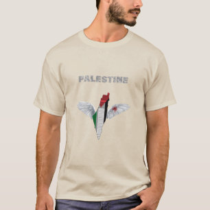 Camiseta La libertad de los hombres palestinos Bandera pa