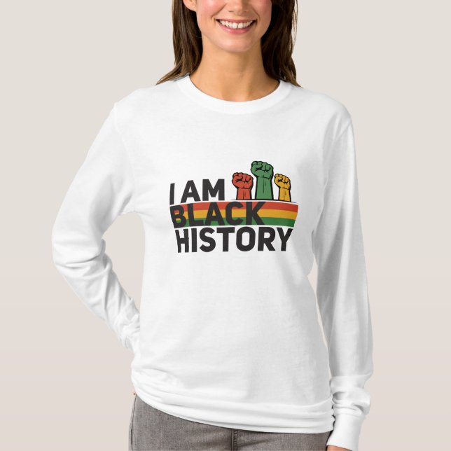 Camiseta La libertad de los negros Junetdecil orgullo afroa (Anverso)