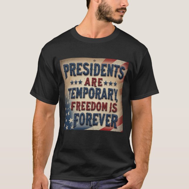 Camiseta La libertad es para siempre (Anverso)