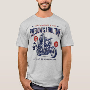 Camiseta La Libertad es un Tanque Lleno – Motocicletas Clás