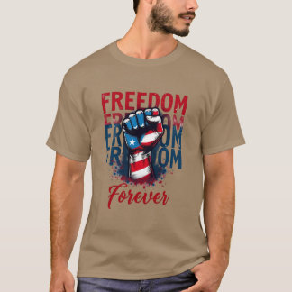 Camiseta La libertad mejora la unidad en la diversidad