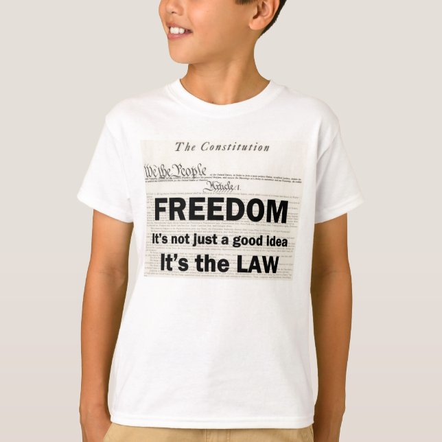 Camiseta La libertad no es apenas una buena idea (Anverso)