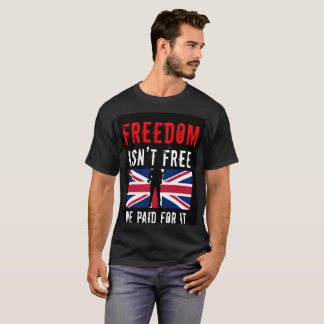 Camiseta La Libertad No Es Gratuita - La Pagamos